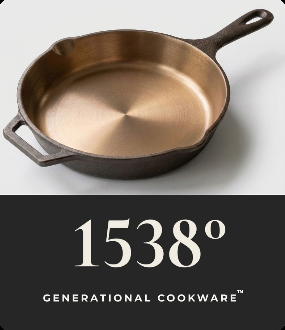1538° – Generational Cookware
